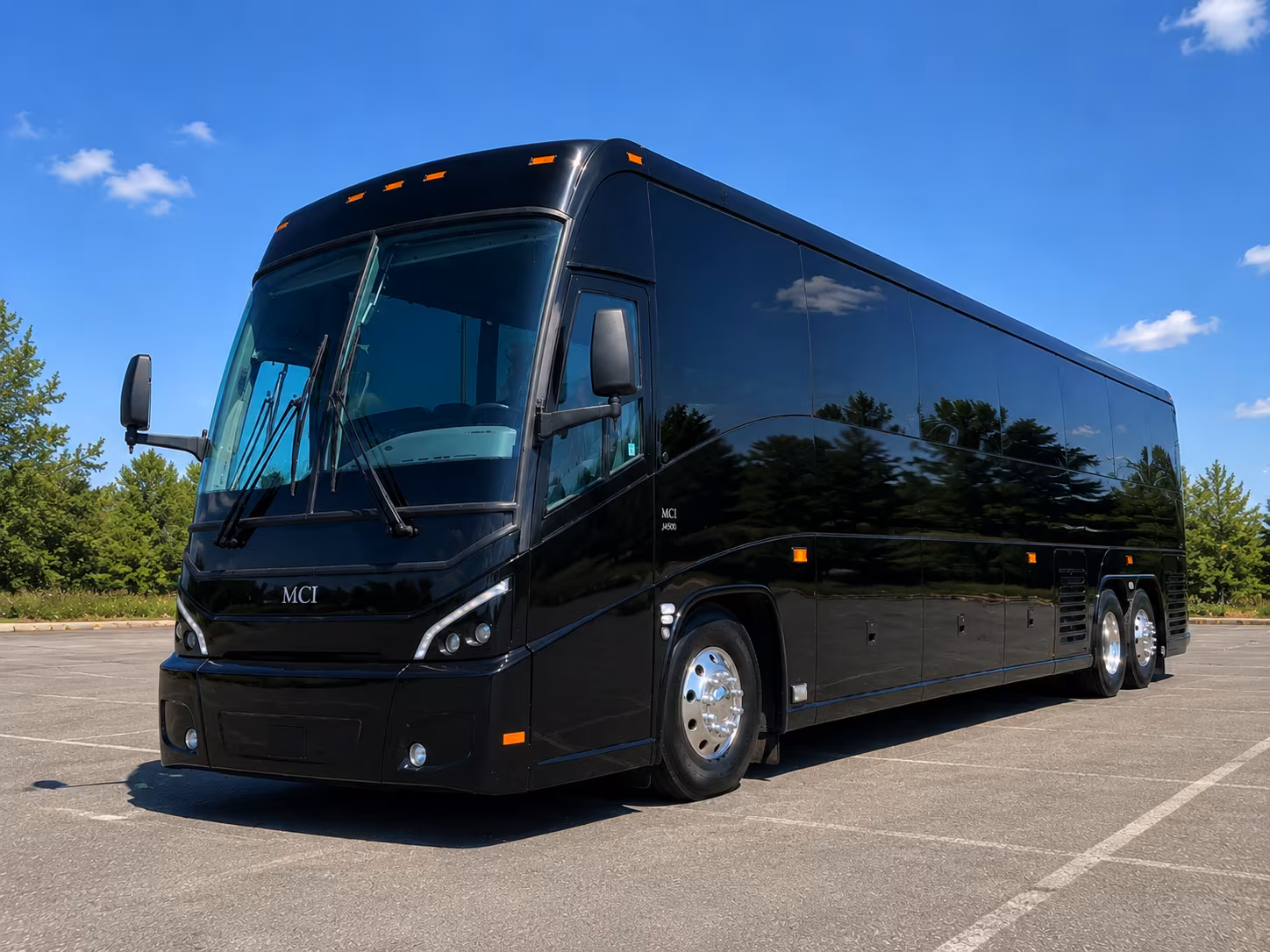 buses for bridal party runs and venue to venue transfers on wedding day