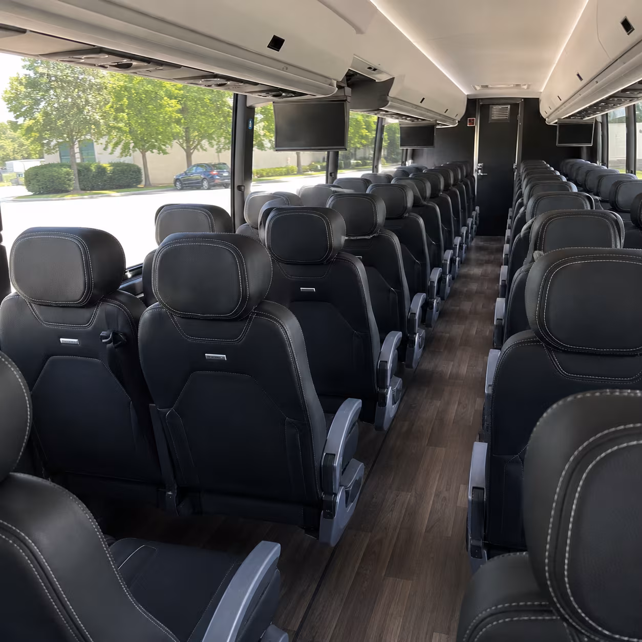 charter buses to the kia forum from compton and south la