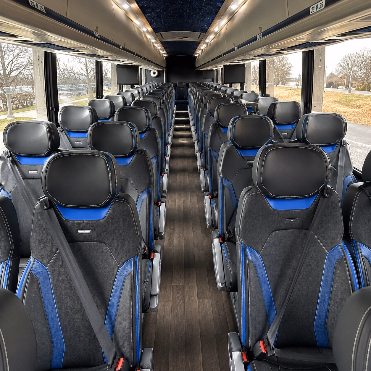 compton bus rental service area