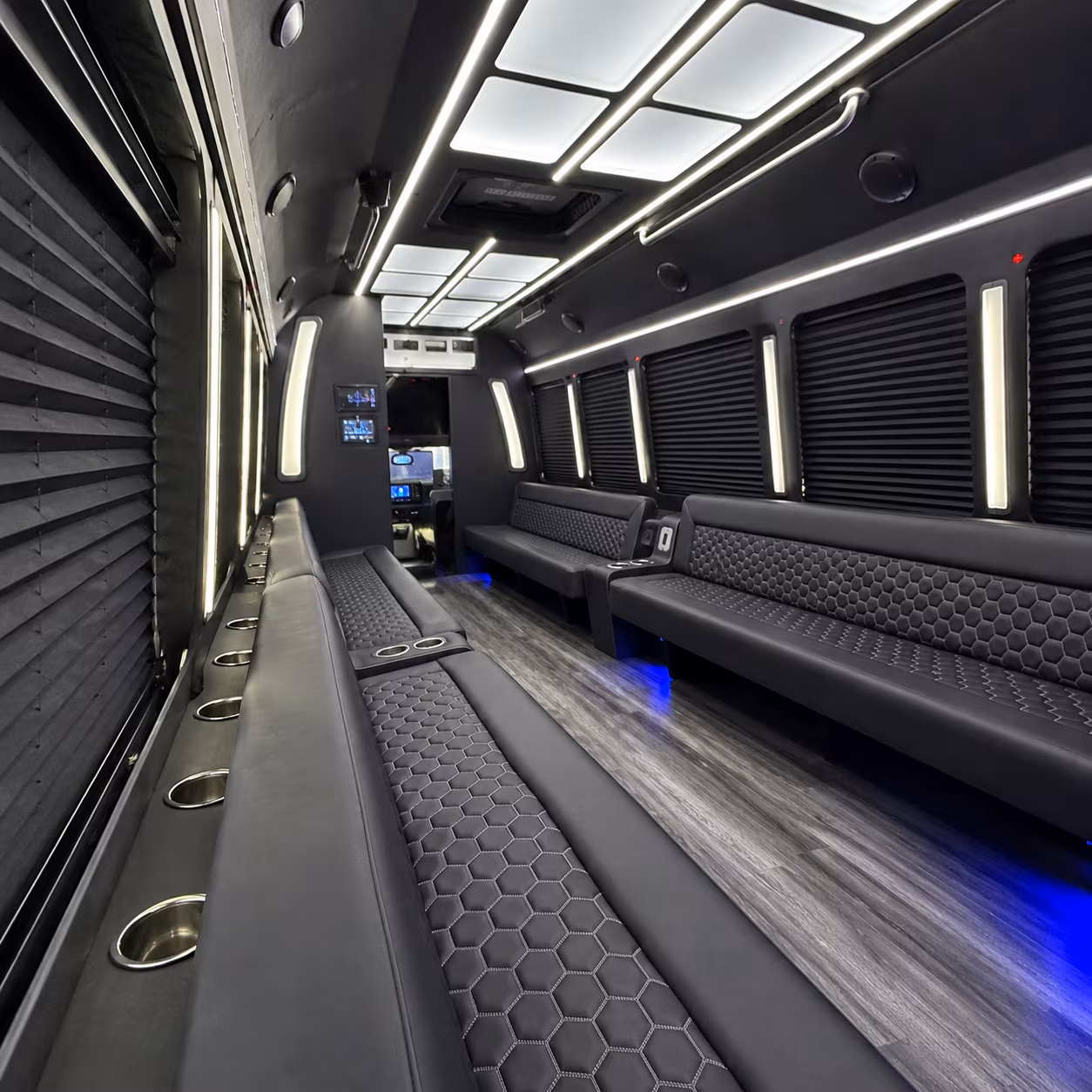 compton corporate party bus rental