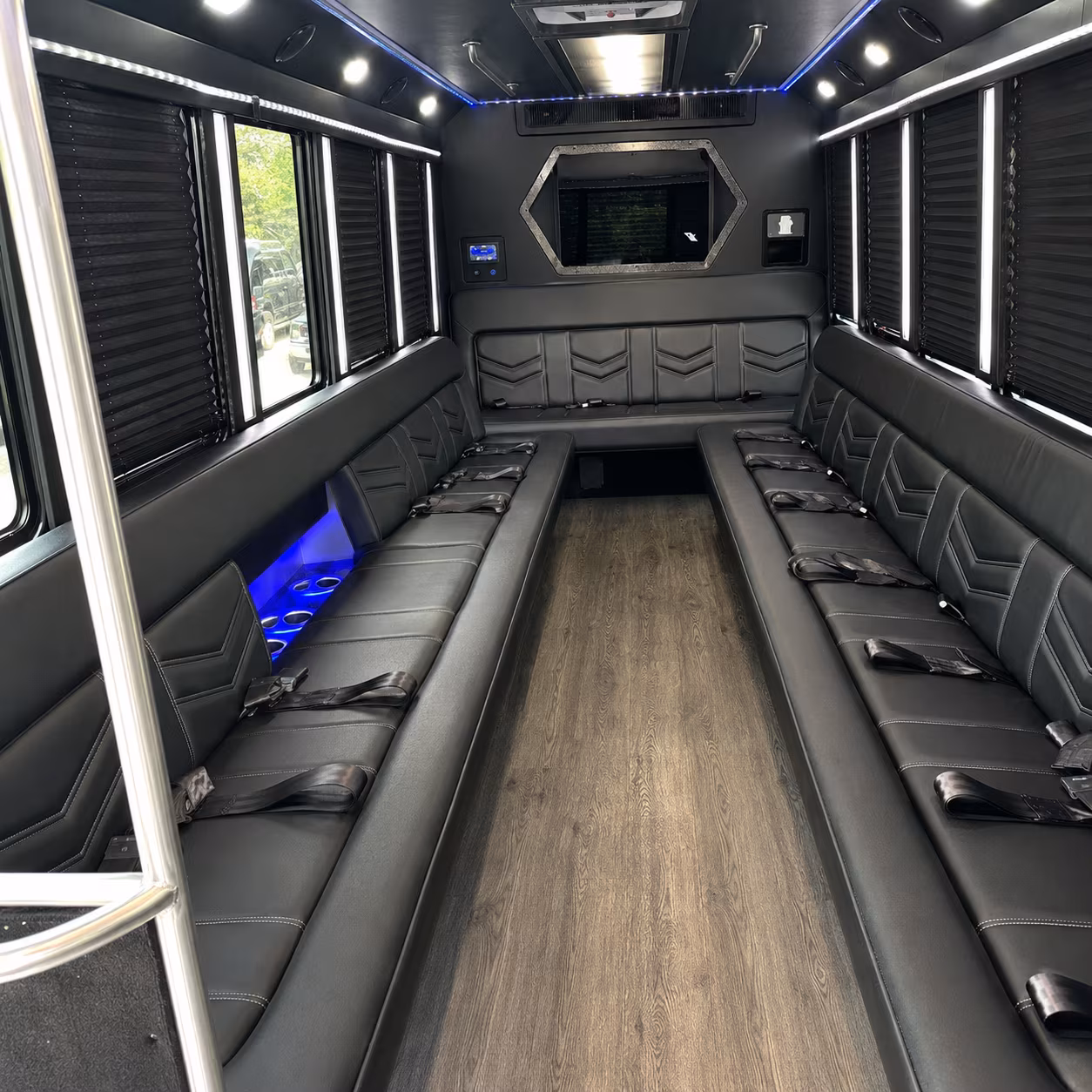 compton holiday party bus rental