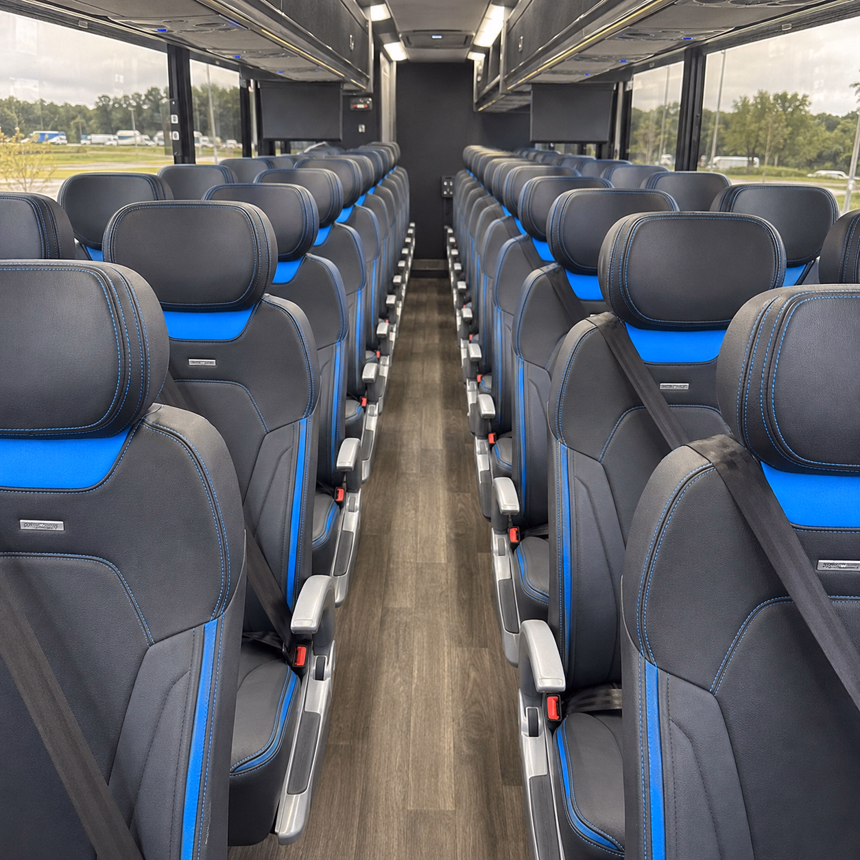 lax charter bus rentals airport transfers from compton