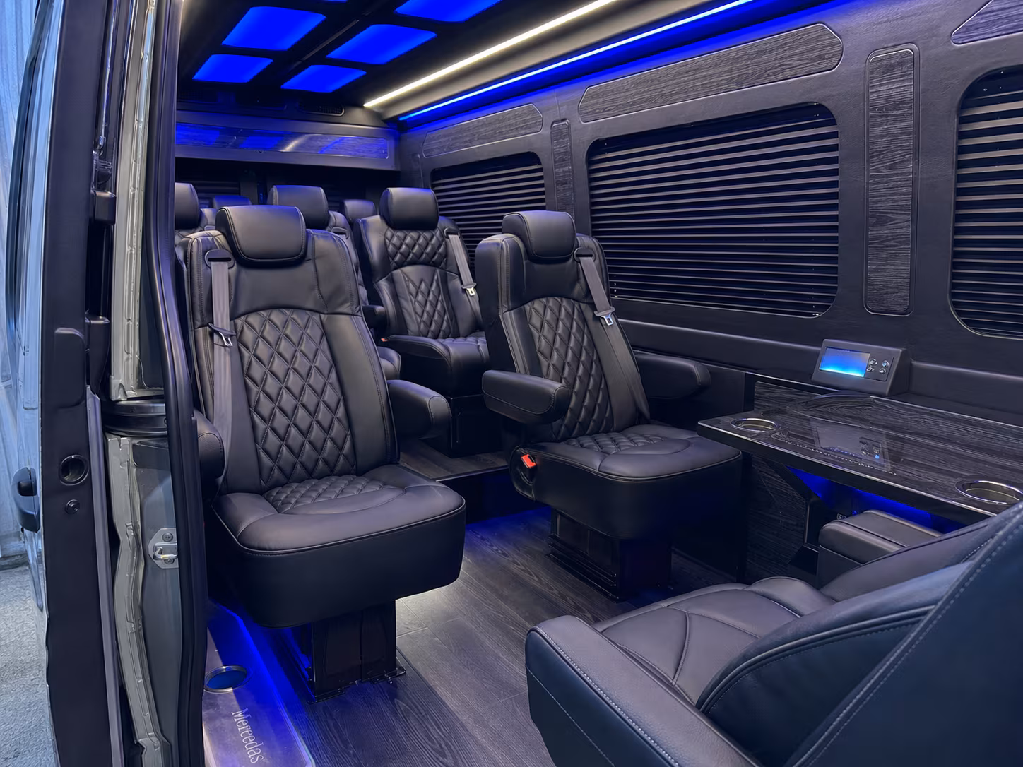 sprinter van transportation for groups and events across compton